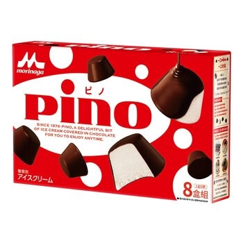 森永乳業 Pino 一口巧克力冰淇淋 58公克 X 8盒