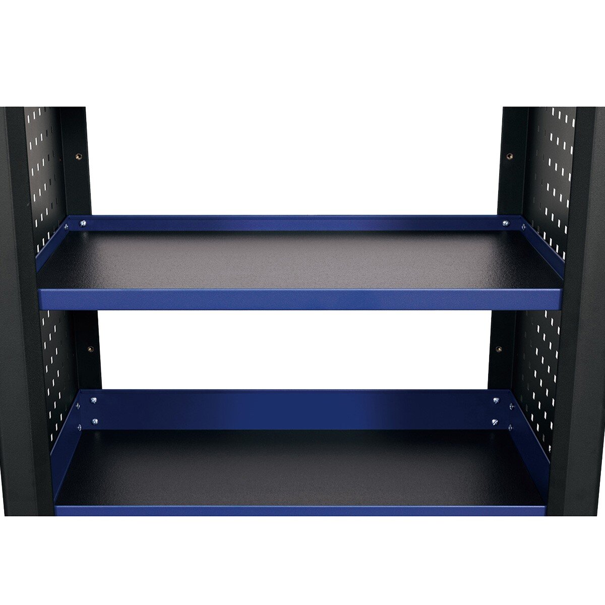CSPS 32 inch 3-Tier Storage Cart Blue
