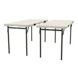 Lifetime 6呎折疊桌 2入