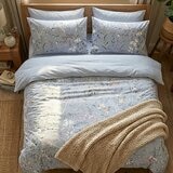 Caliphil 雲朵雙人加大床包兩用被四件組 183公分 X 190公分 晴空花海