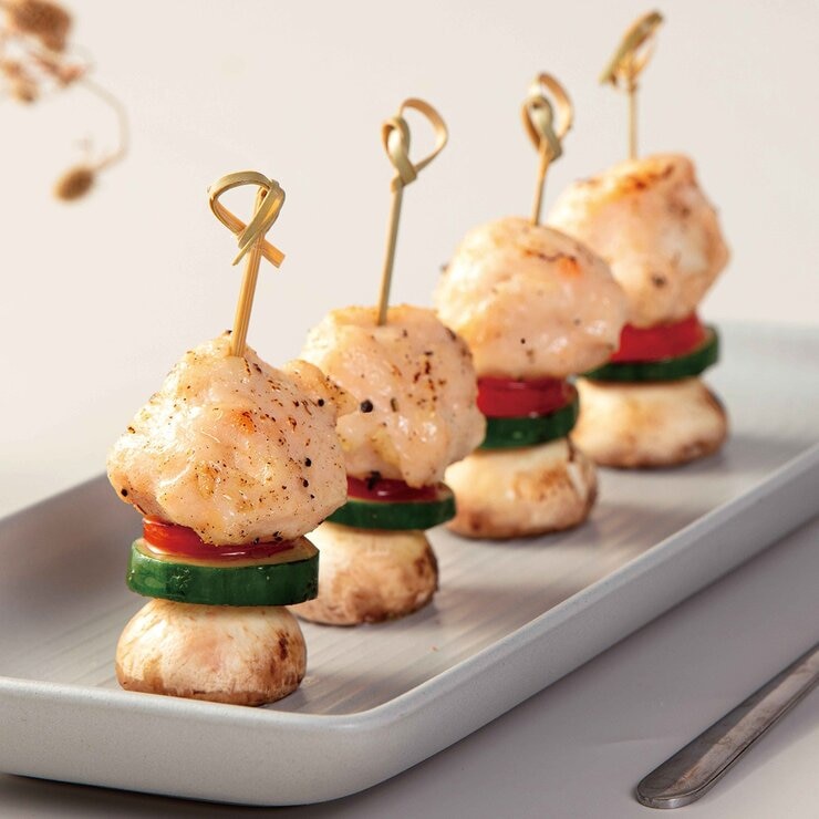 美威 冷凍鮭魚干貝海鮮丸 1050公克 X 2入