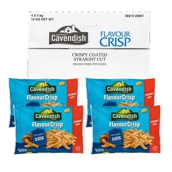 Cavendish Farms 冷凍馬鈴薯條 4公斤 Cavendish Farms 冷凍馬鈴薯條 4公斤