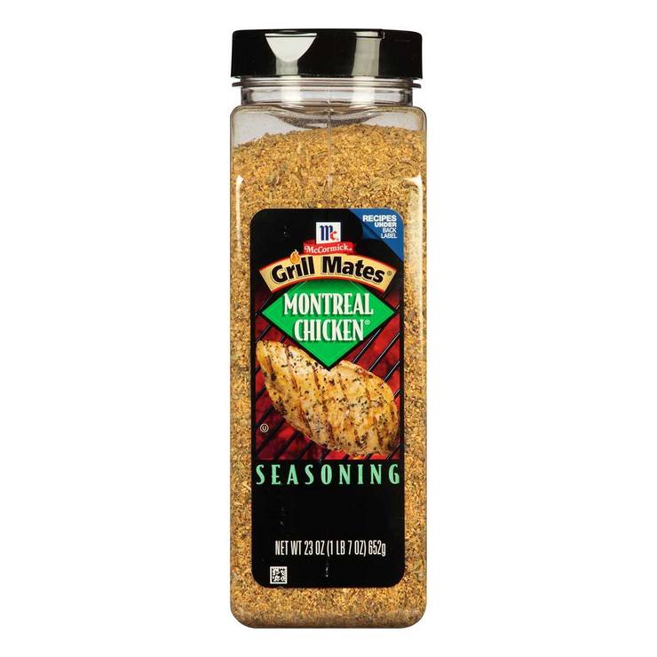 McCormick 蒙特婁口味雞肉調味料 652公克 McCormick 蒙特婁口味雞肉調味料 652公克