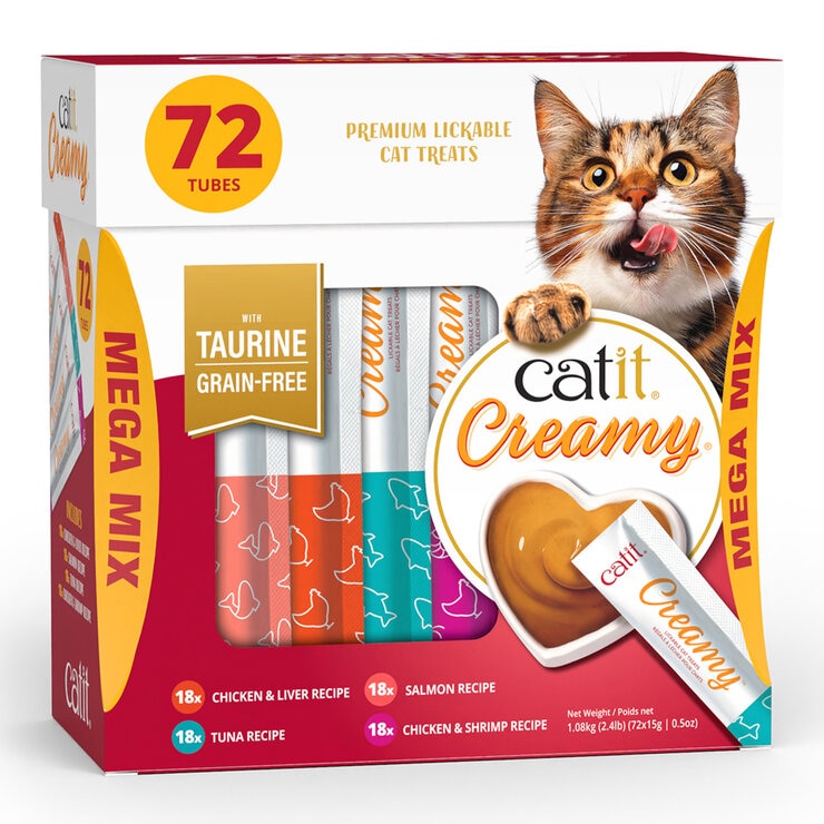 Catit Creamy 鮮肉泥貓零食 15公克 X 72入