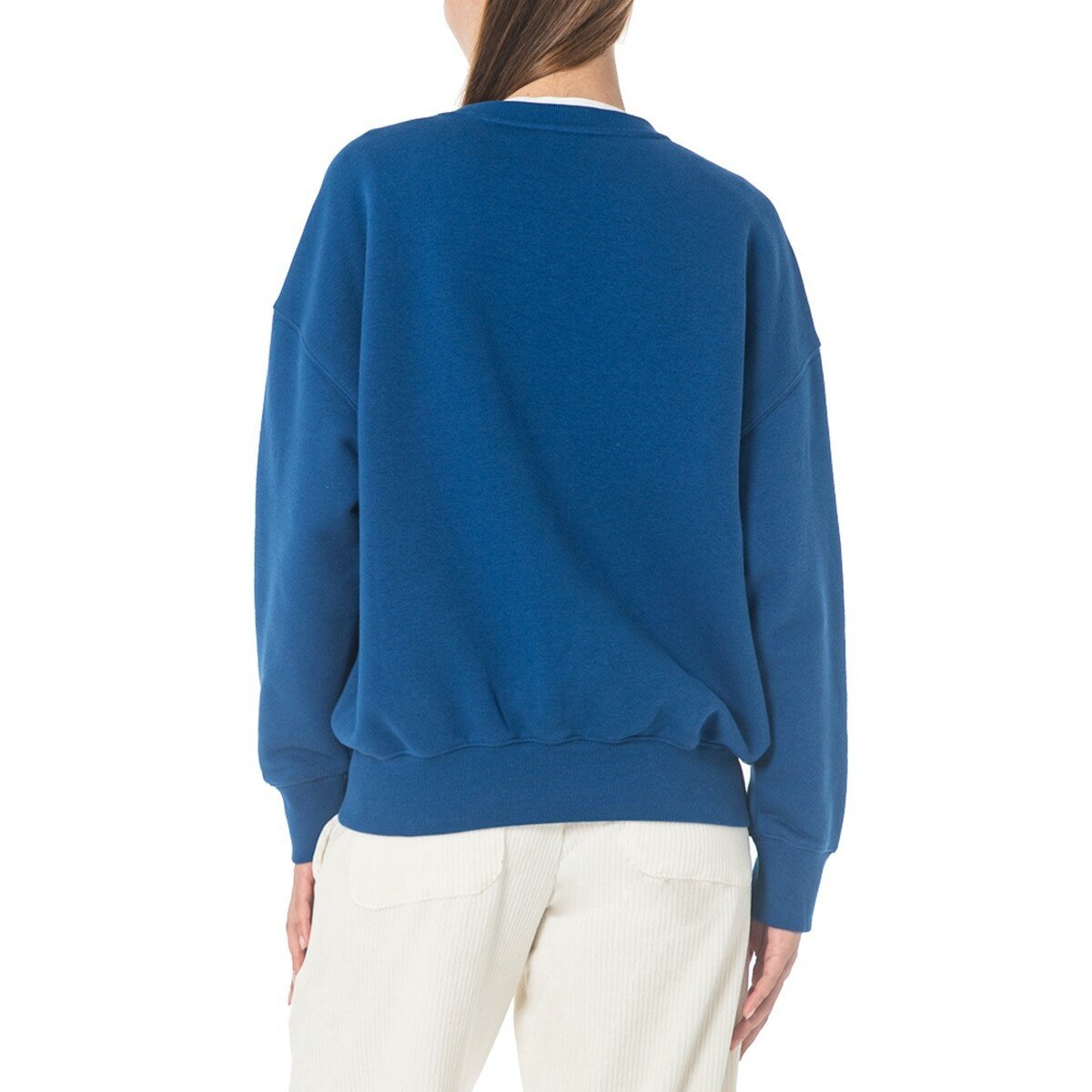 UCLA 女圓領長袖上衣 藍