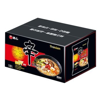 農心辛拉麵 - 黑 130公克 X 8包 農心辛拉麵 - 黑 130公克 X 8包
