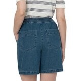 SOUP 韓版女丹寧短褲 中藍