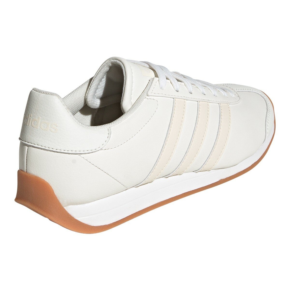 Adidas 女運動休閒鞋 白米