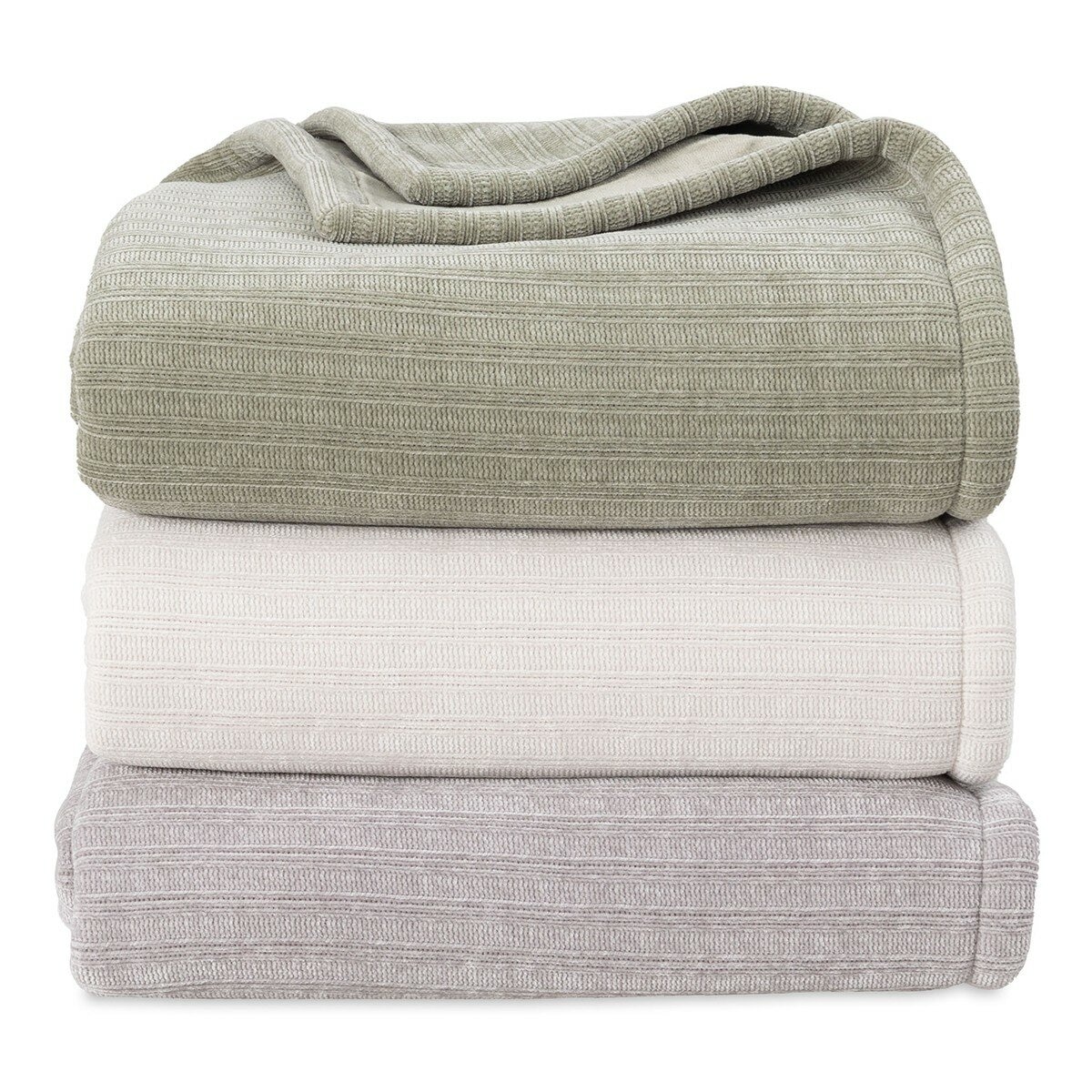 Berkshire 織紋柔軟舒適毯 152公分 X 177公分