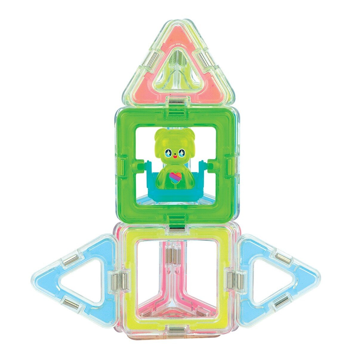Magformers 磁性建構片 螢光20片裝 / 3歲以上