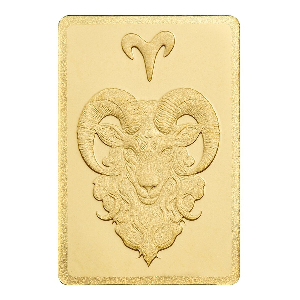 PAMP 12星座黃金條塊 999.9純金 0.5公克 牡羊座