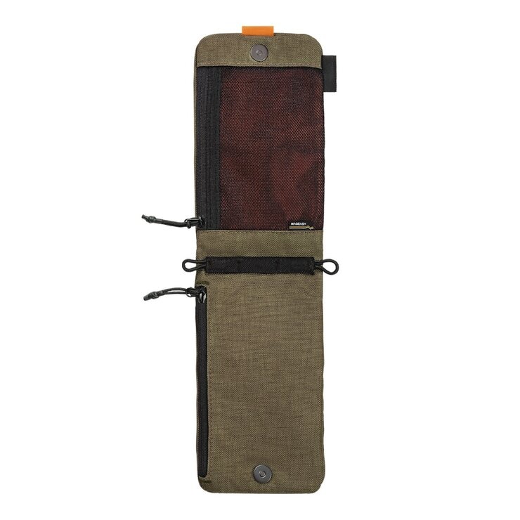 MAGEASY Phone Sacoche (Cordura) 手機掛繩隨行包 + 8.3mm掛繩 曠野綠+反光黑掛繩