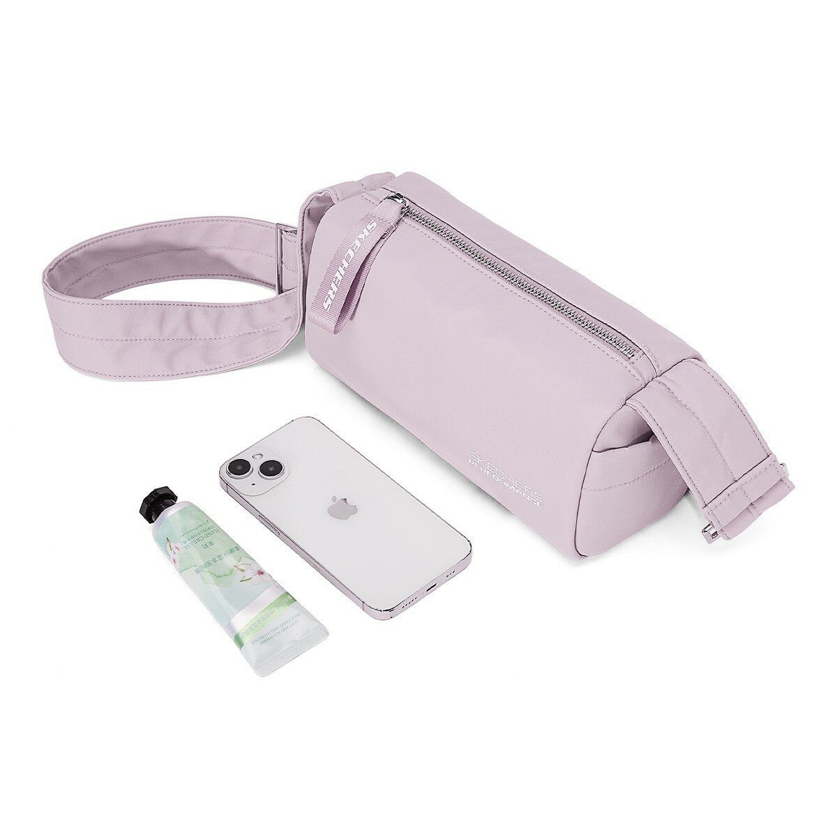 Skechers 女肩背包 暗紫