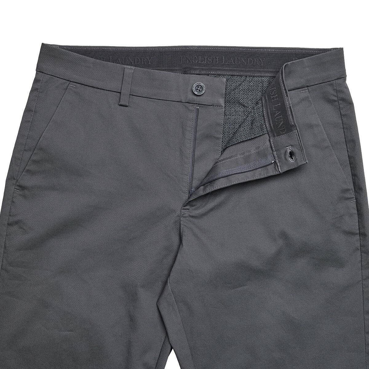 English Laundry 男休閒卡其長褲 灰 English Laundry 男休閒卡其長褲 灰