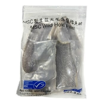 MSC 冷凍野生藍尖尾無鬚鱈魚排 1.3公斤 MSC 冷凍野生藍尖尾無鬚鱈魚排 1.3公斤