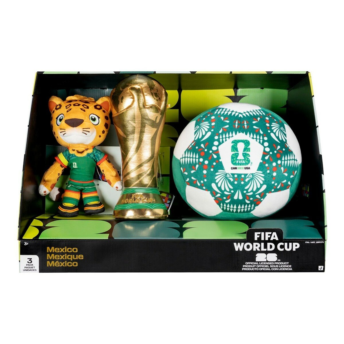 FIFA 世界盃 8吋 絨毛玩偶 墨西哥