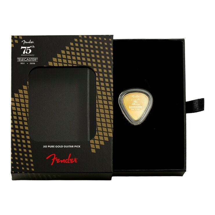 PAMP Fender 吉他 80週年紀念黃金吉他撥片幣 999.9純金 5公克