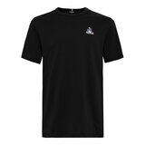 Le Coq Sportif 男短袖純棉上衣 黑