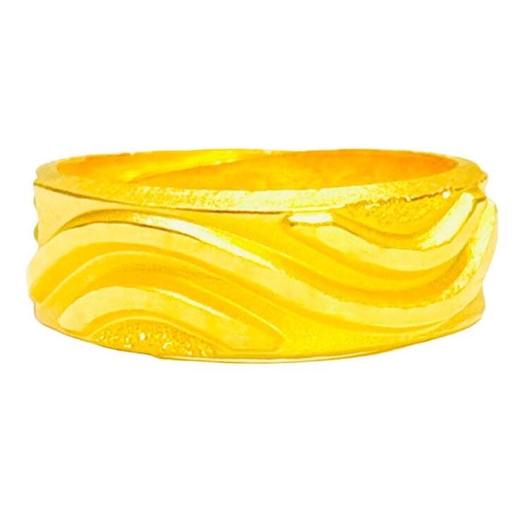 24K黃金男士套組 火焰 1800厘