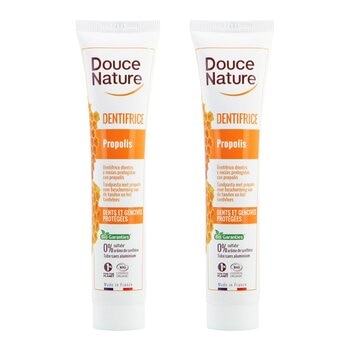 Douce Nature 蜂膠當歸護齒護齦牙膏 75毫升 X 2入