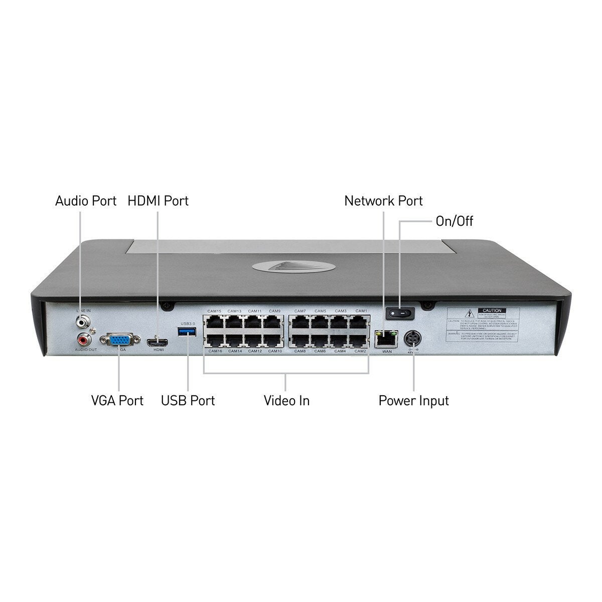 Swann 4K SwannForce 16 通道 IP攝影機 X 10槍型 NVR套裝 Swann 4K SwannForce 16 通道 IP攝影機 X 10槍型 NVR套裝