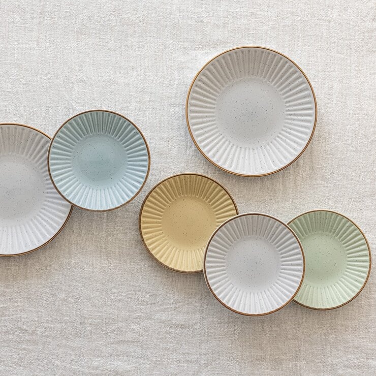 Over & Back Bella Pasta 系列 圓形餐盤 X 6件組