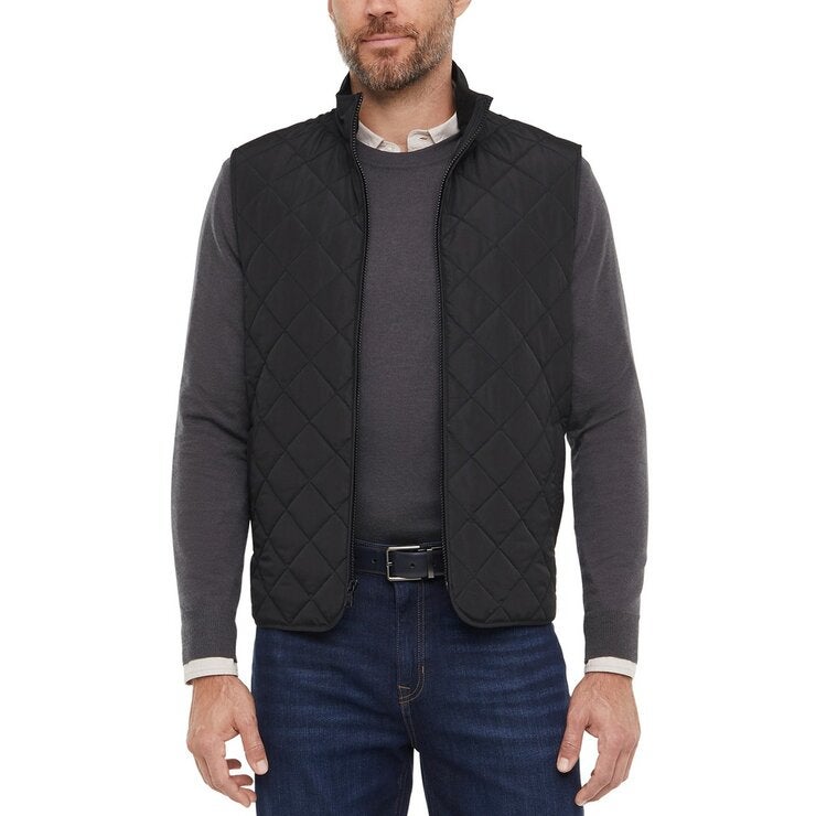 Banana Republic 男填充背心 黑 Banana Republic 男填充背心 黑