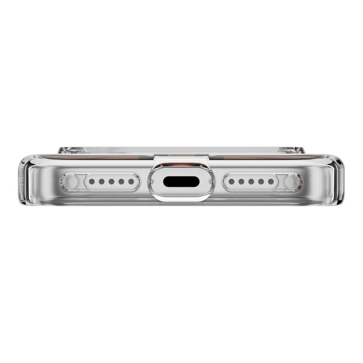 MAGEASY Bright M 不發黃軍規磁吸透明殼 iPhone 17 Pro(珊瑚磁圈) + 鏡頭保護貼Lenz鈦合金(鈦白) + Vetro 9H 鋼化玻璃保護膜