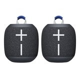Ultimate Ears WONDERBOOM 4 防水無線藍牙喇叭 黑色 2入組