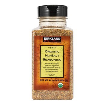 Kirkland Signature 科克蘭 有機無添加鹽調味香料 - 綜合21種香料 411公克 Kirkland Signature 科克蘭 有機無添加鹽調味香料 - 綜合21種香料 411公克