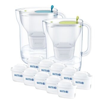 Brita Style 純淨濾水壺2.4公升 + 3.6公升 附十入Universal濾芯