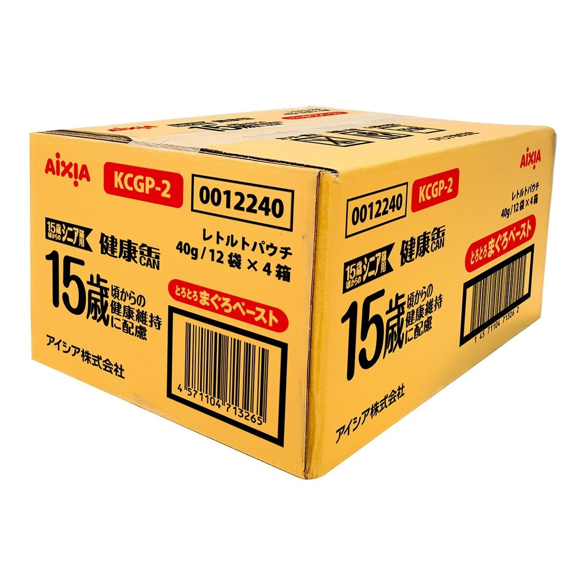 愛喜雅 健康缶貓餐包 七歲以上 40公克 X 12包 X 4入