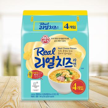 韓國不倒翁超濃厚起司風味拉麵 135公克 X 8入 韓國不倒翁超濃厚起司風味拉麵 135公克 X 8入