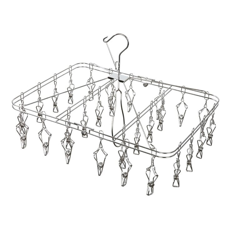 Simply Kleen 不鏽鋼曬衣夾 28夾 X 2件組