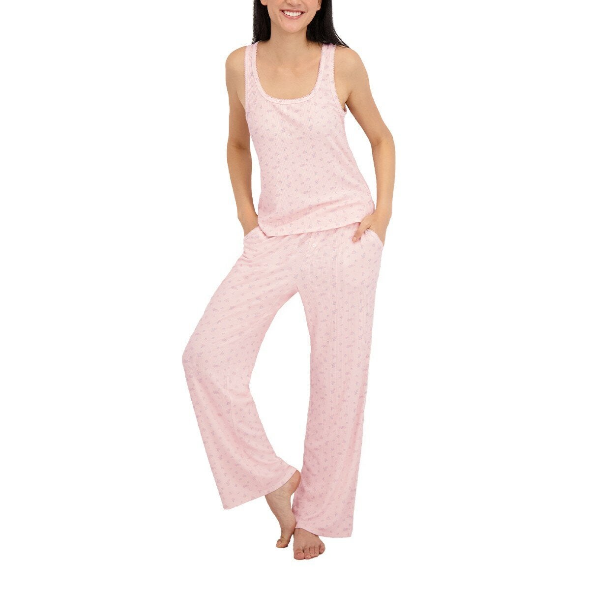 Lucky Brand 女睡衣 3件組 粉 Lucky Brand 女睡衣 3件組 粉