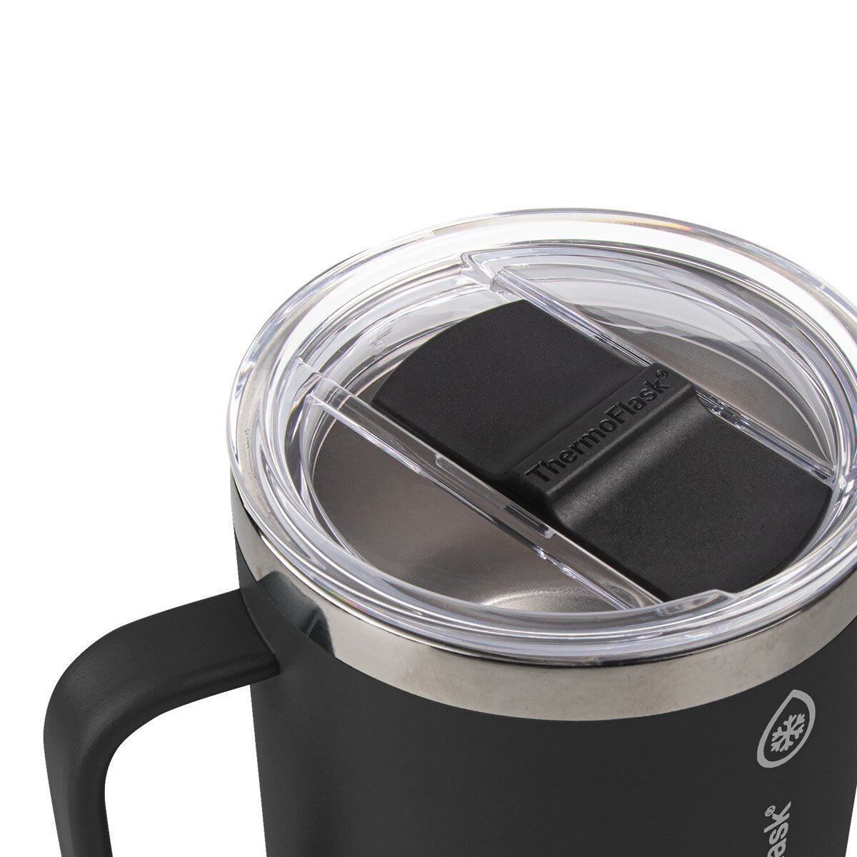 Thermoflask 不鏽鋼保冷保溫馬克杯 355毫升 X 2件組 黑+粉