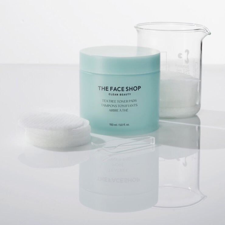 The Face Shop 茶樹淨膚調理爽膚棉組