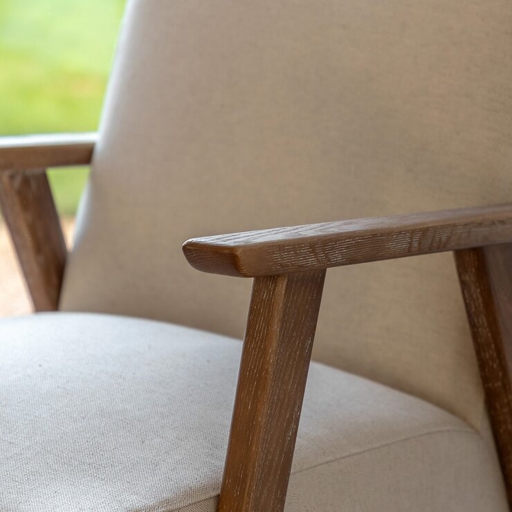 Gallery Neyland 亞麻布扶手椅