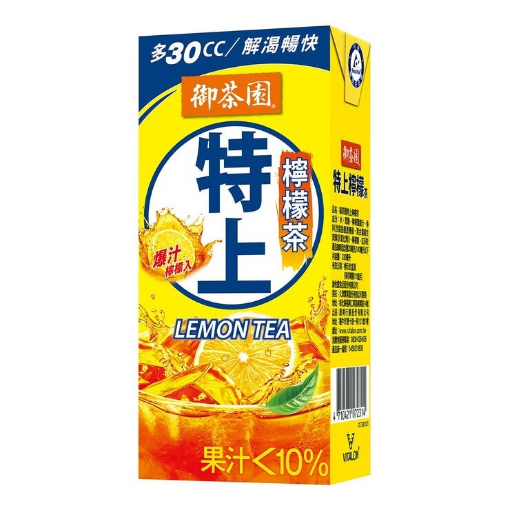 御茶園 特上檸檬茶 330毫升 X 24入 御茶園 特上檸檬茶 330毫升 X 24入
