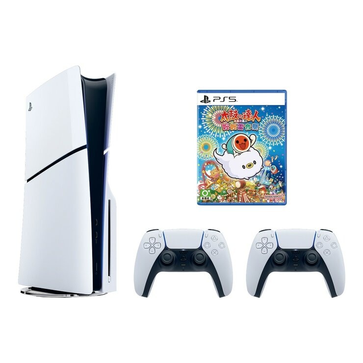 Sony PlayStation 5 Slim 光碟版 + 太鼓達人 + 雙手把同捆組