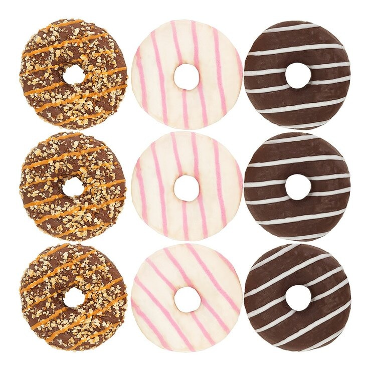 綜合甜甜圈 9入