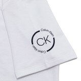 Calvin Klein Jeans 男短袖LogoT恤 白 S