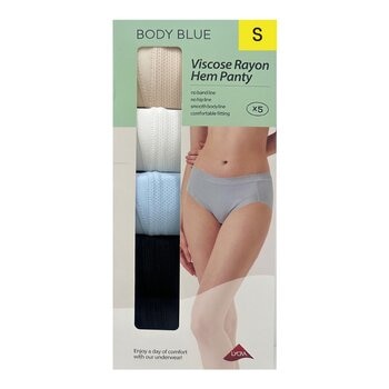 Body Blue 女內褲五入組 S