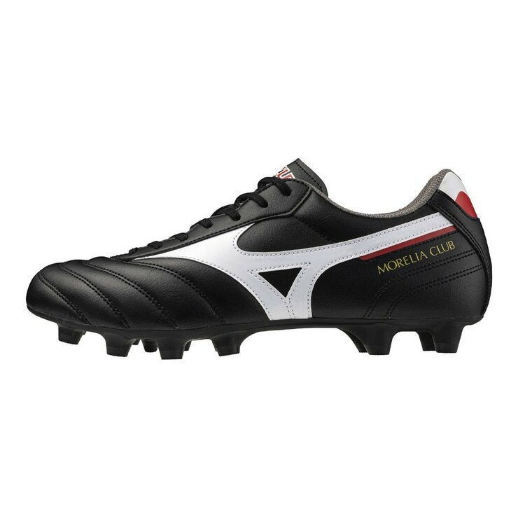Mizuno 男足球鞋 MORELIA ll CLUB P1GA250801 黑+白 31公分