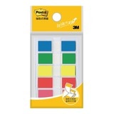 3M Post-it 可再貼五色抽取式標籤 12公釐 X 44公釐 X 12入 683-5CF