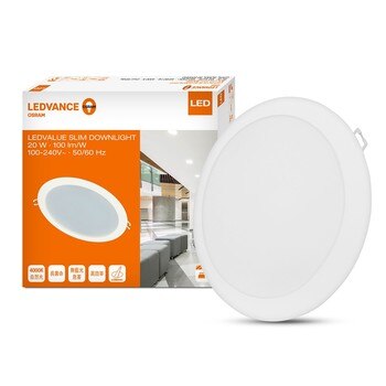 歐司朗 晶享8吋 20W LED崁燈1入 - 自然色 歐司朗 晶享8吋 20W LED崁燈1入 - 自然色