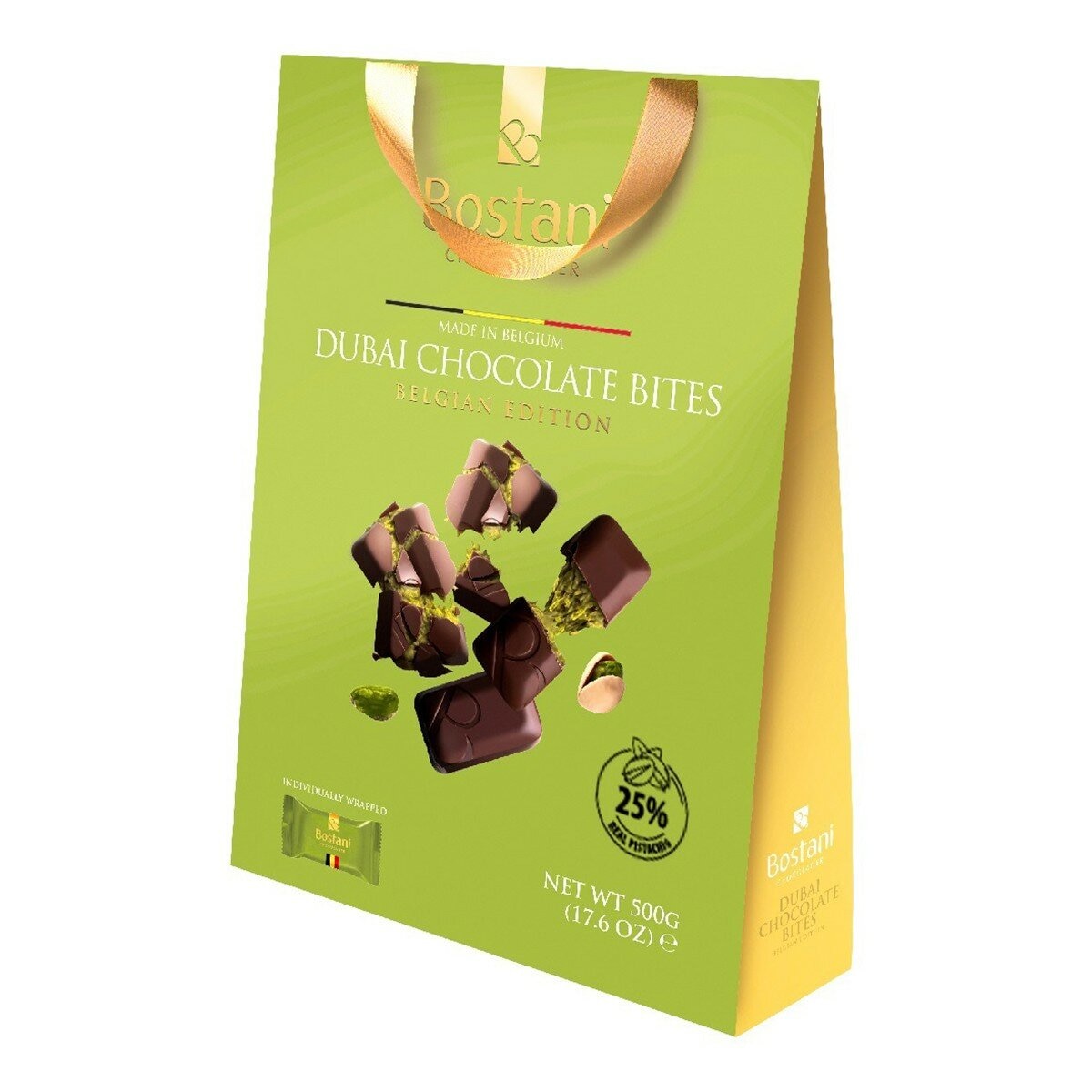 Bostani 杜拜風格比利時巧克力 500公克 Bostani 杜拜風格比利時巧克力 500公克