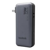 Soodatek 二合一旅充式10000mah 行動電源 (帶AC插頭)