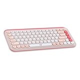 羅技 藍牙無線鍵盤 POP ICON KEYS 蜜糖粉