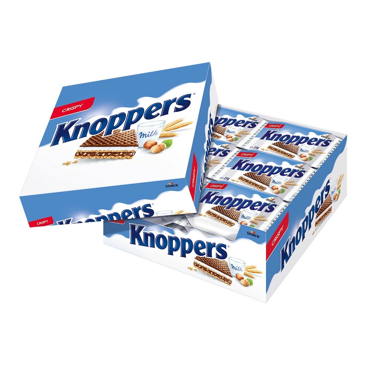 Knoppers 可可牛奶威化餅 25公克 X 24入